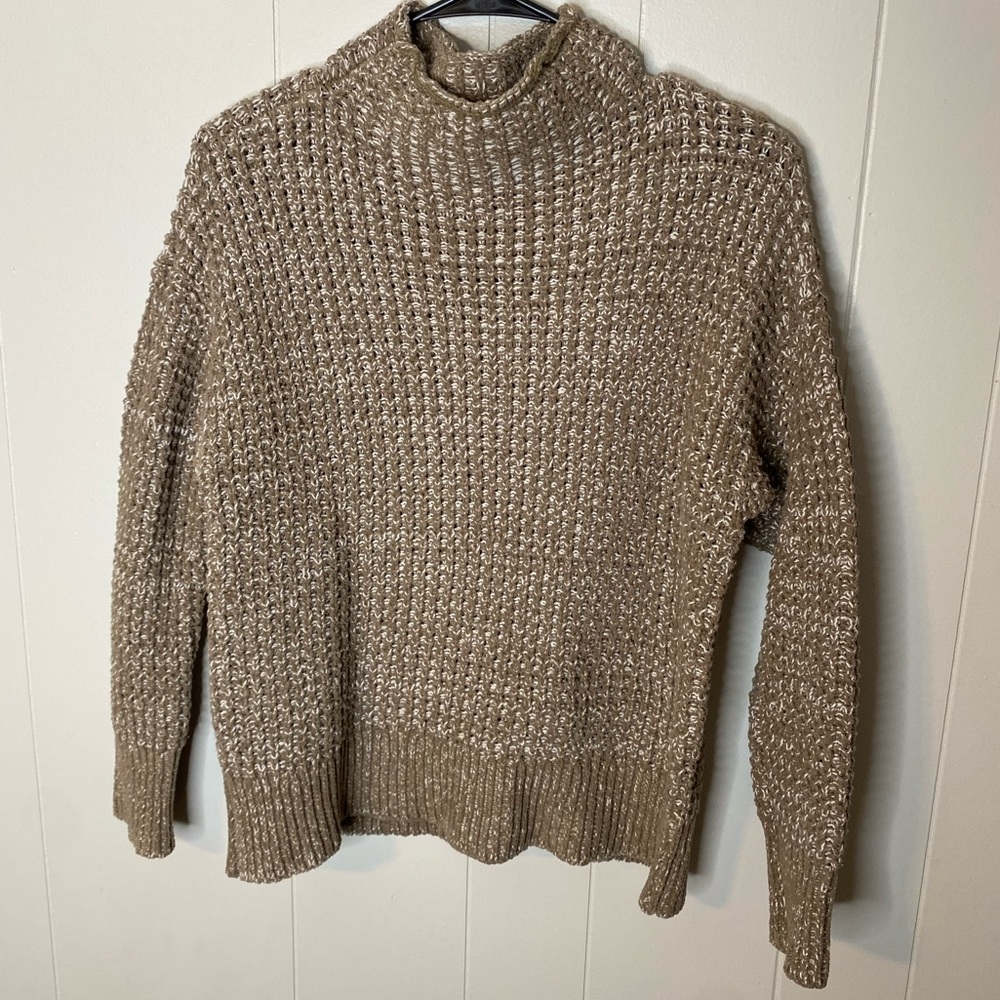 American Eagle brown/white sweater